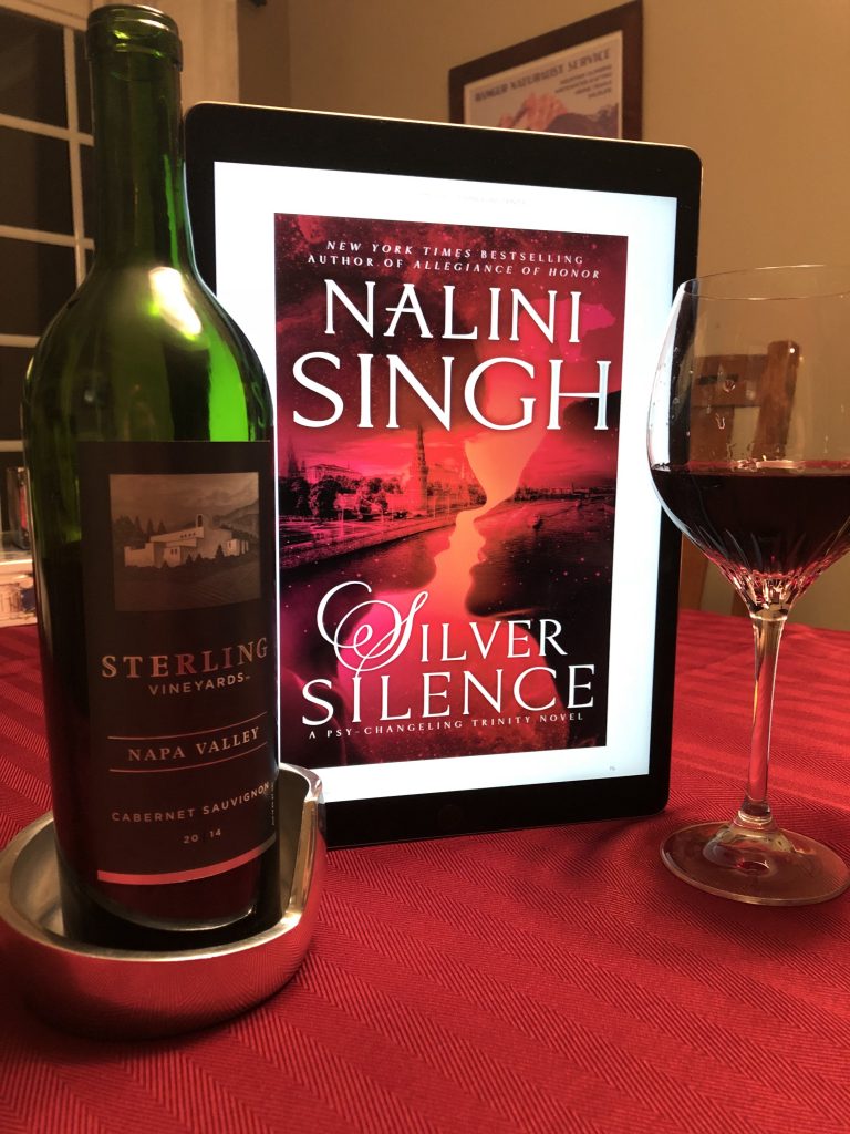Books & Booze 'Silver Silence' by Nalini Singh (Guest Post by Megan