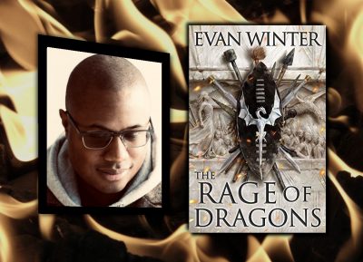 Evan Winter, author of The Rage of Dragons (Fantasy Hive Featured Image)