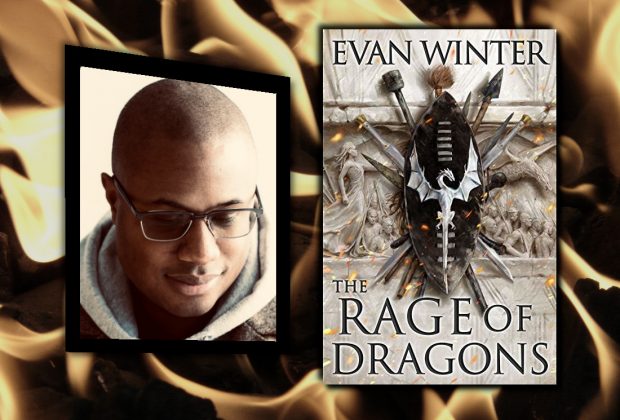 Evan Winter, author of The Rage of Dragons (Fantasy Hive Featured Image)