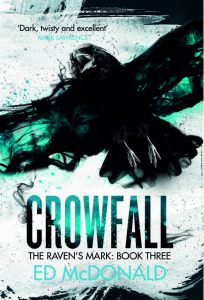 Crowfall (Raven's Mark) by Ed McDonald - Cover