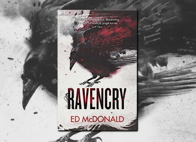 Ravencry (Raven's Mark) by Ed McDonald (Fantasy Hive Featured Image)