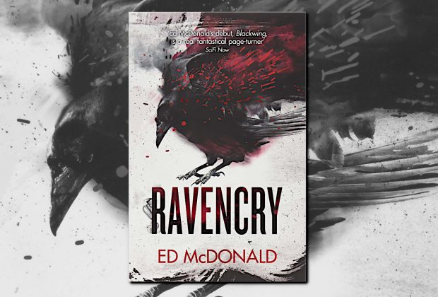 Ravencry (Raven's Mark) by Ed McDonald (Fantasy Hive Featured Image)
