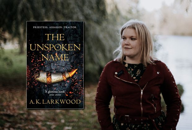 A.K. Larkwood, author of THE UNSPOKEN NAME (Serpent's Gate)