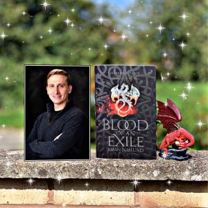 Brian Naslund, author of BLOOD OF AN EXILE (Dragons of Terra)