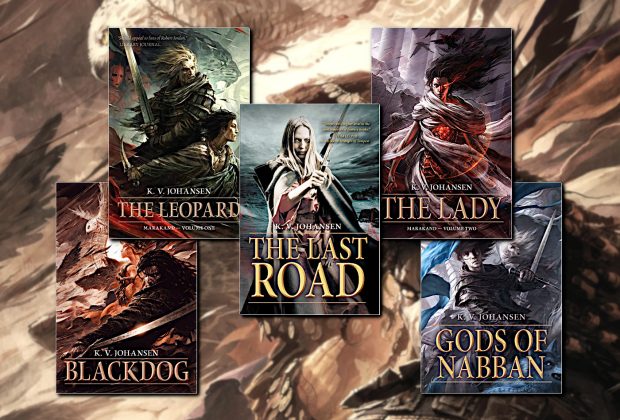 Gods of the Caravan Road (Blackdog, The Leopard, The Lady, Gods of Nabban, The Last Road) by K.V. Johansen