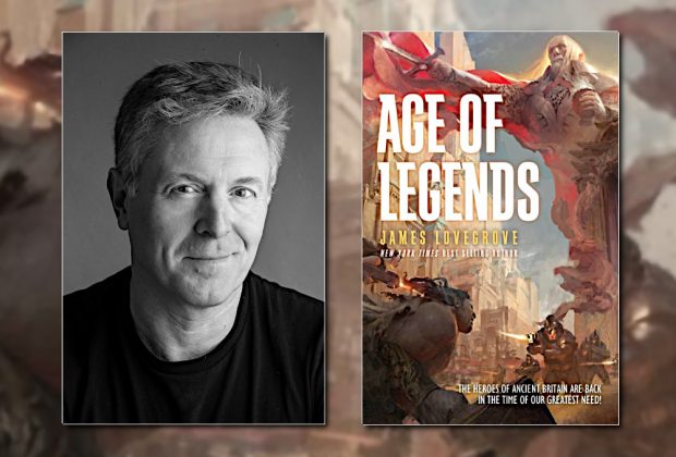 James Lovegrove, author of AGE OF LEGENDS (Pantheon)
