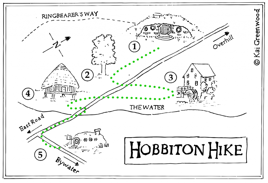 Map of Hobbiton